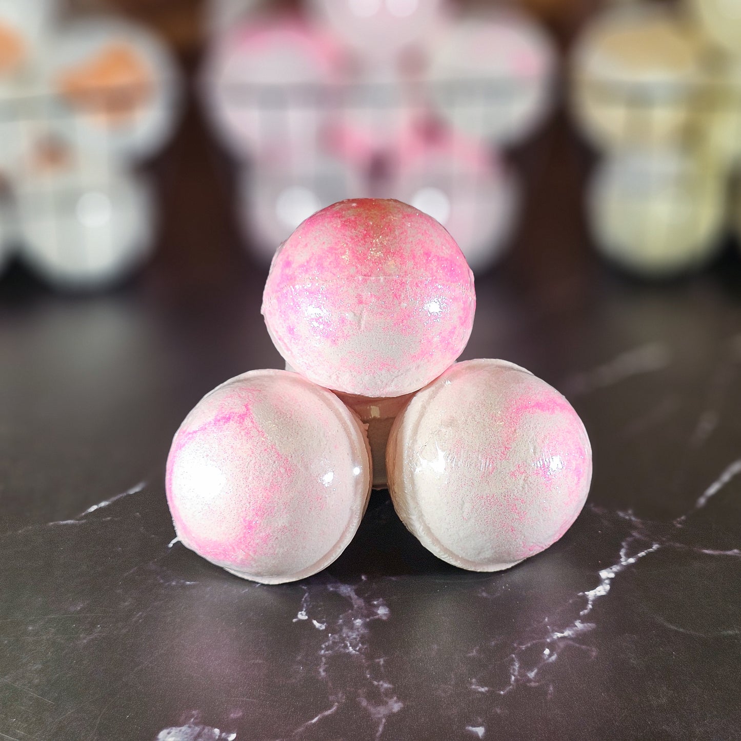 Pink Sugar Bath Bomb