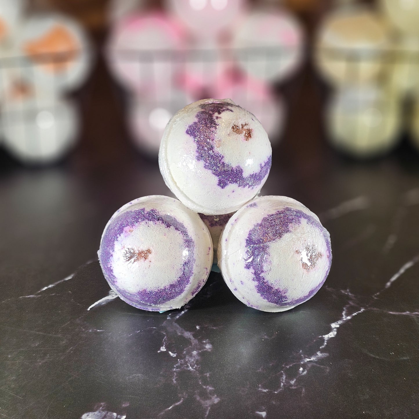 Black Raspberry Vanilla Bath Bomb