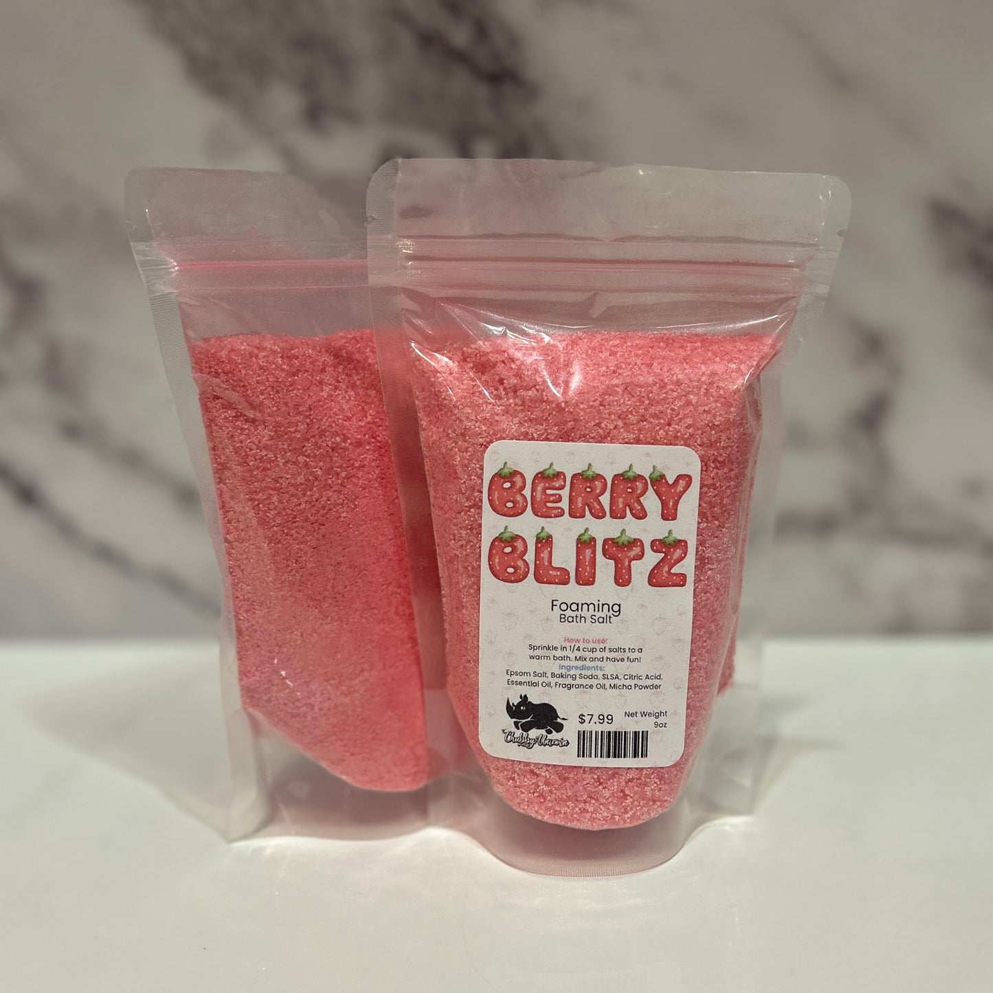 Berry Blitz Foaming Bath Salts