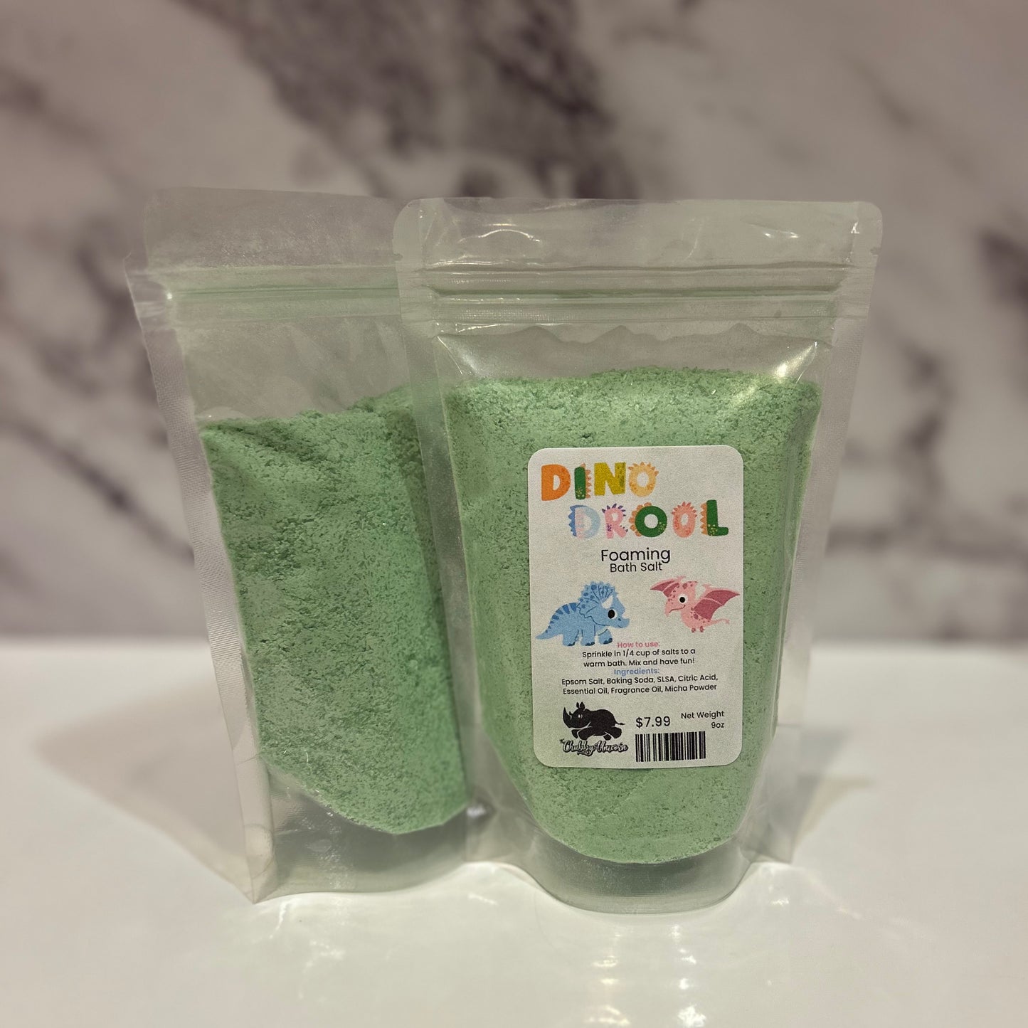 Dino Drool Foaming Bath Salts