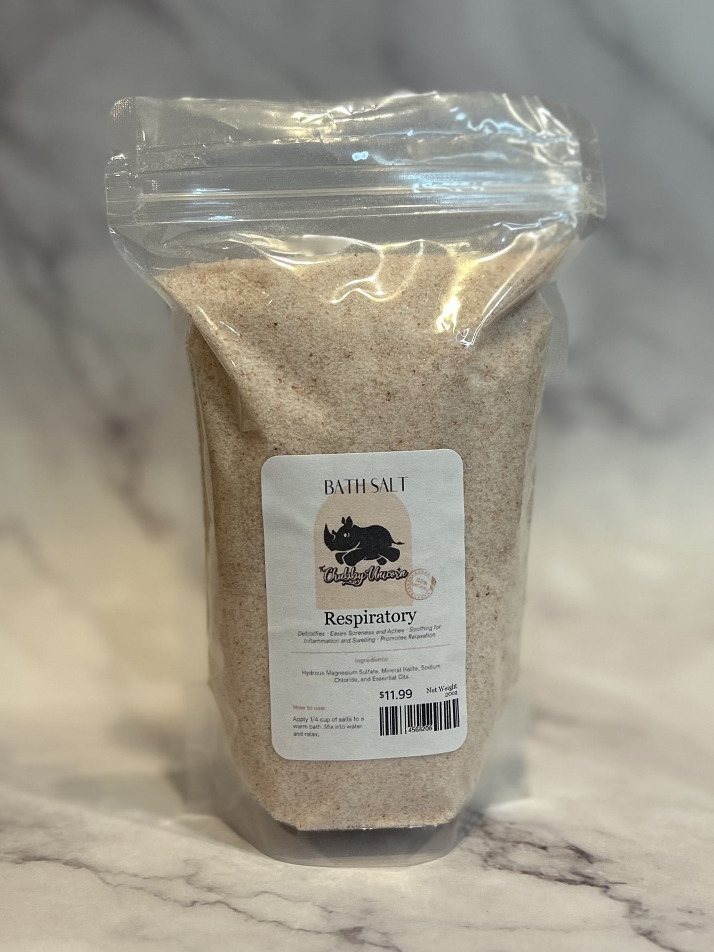 Large Bath Salt - Respiratory & Congestion