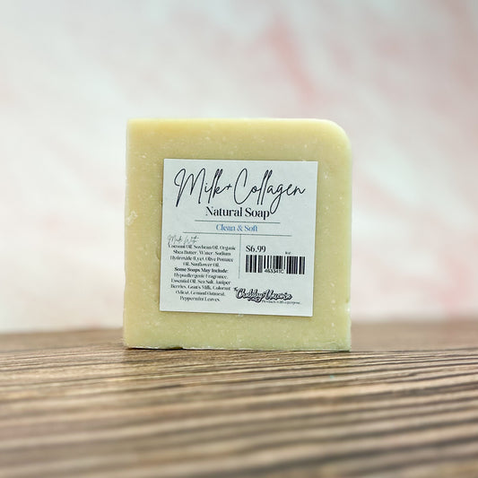 Milk & Collagen Face Soap